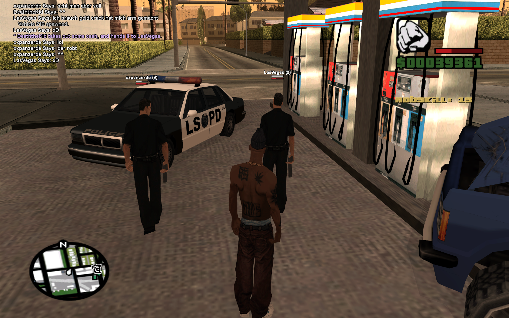 Ein typischer Raubüberfall auf Projekt Sunet Ein typischer Raubüberfall auf Projekt Sunet.